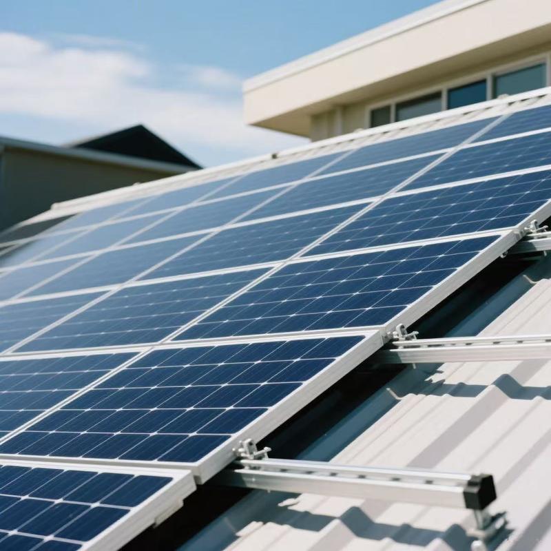 বাণিজ্যিক ভবনগুলির জন্য সোলার প্যানেল রুফ মাউন্টিং বন্ধনী সহজ স্থাপন অর্থনৈতিক এবং পরিবেশগত সুবিধা ১০ ফ্যাক্টর