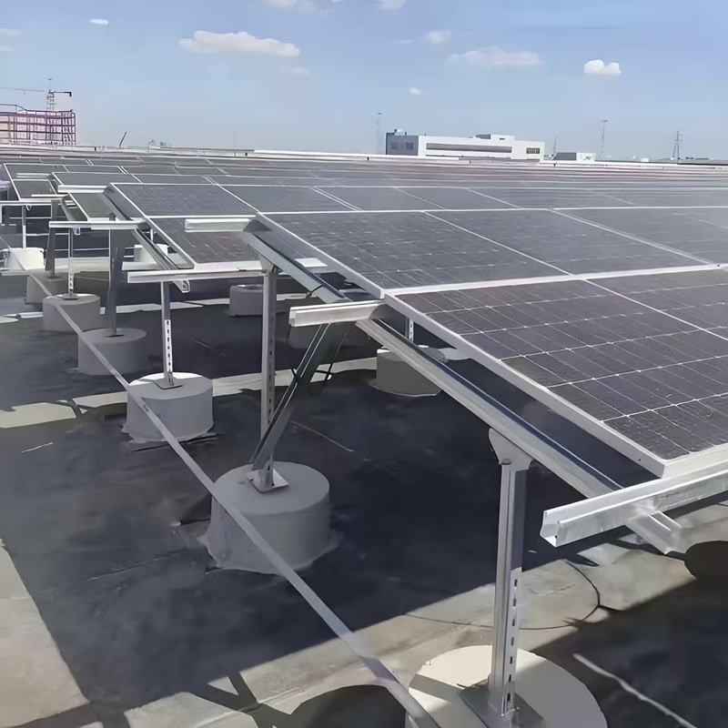 Solar Panel Roof Mounting Brackets Suitable for Metal Roofs Offering Quick Installation and Support for Commercial Solar Energy Systems
