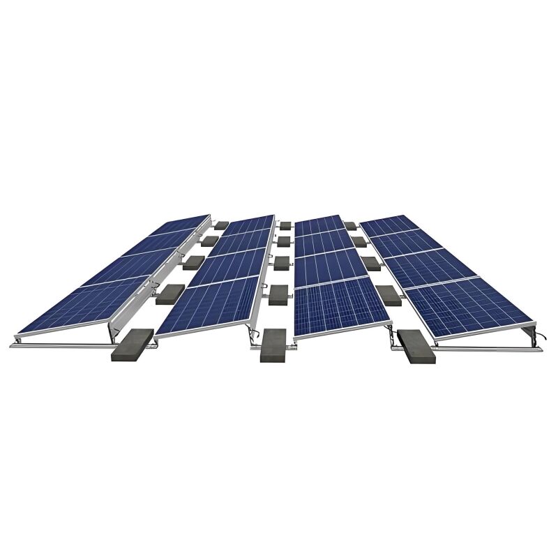 Durable Solar Panel Mounting Brackets Made of Aluminum Alloy with Anodized Surface Suitable for Various Installation Environments